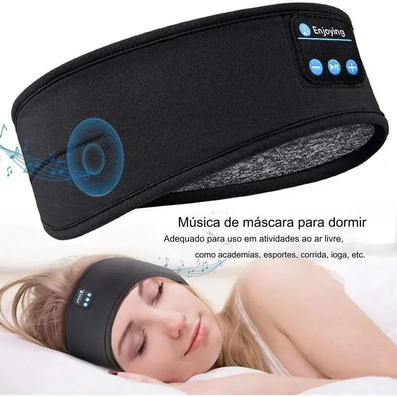 Faixa com Fone de Ouvido Bluetooth Soleria