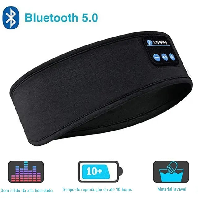 Faixa com Fone de Ouvido Bluetooth Soleria